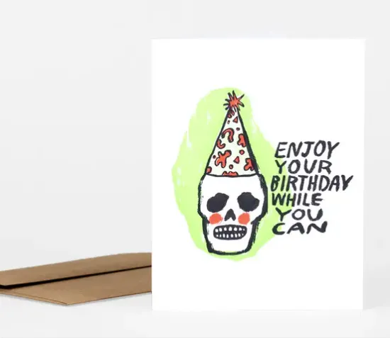 Westland Press - Enjoy Your Birthday Card